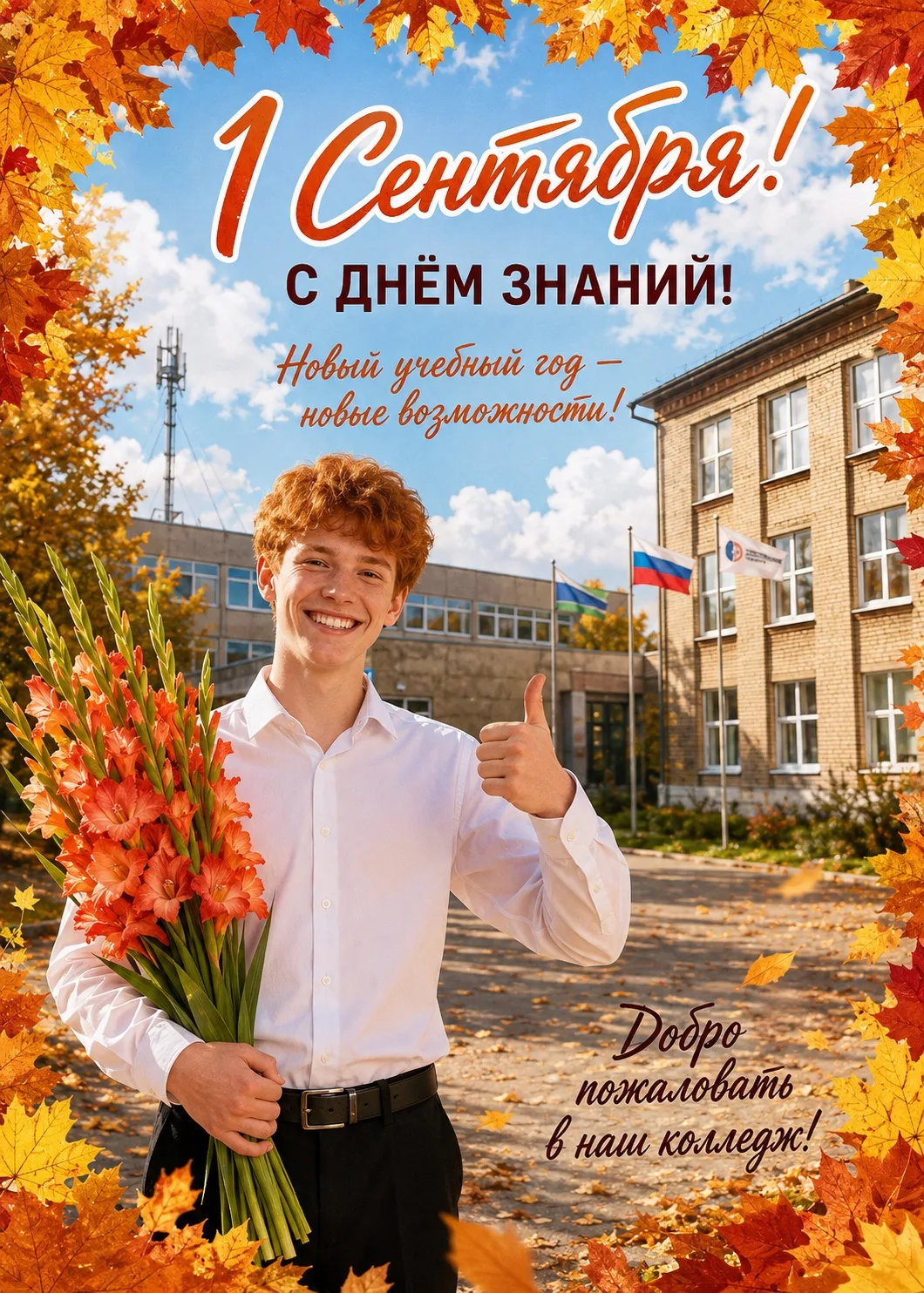 🎉 Торжественно приглашаем на День знаний! 🎉
