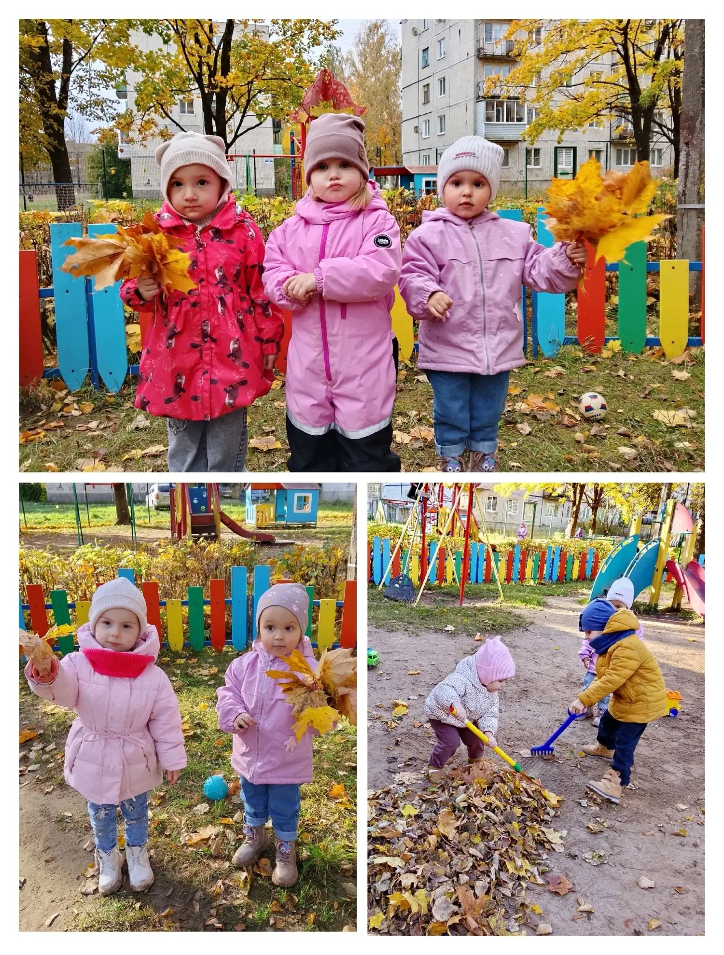 🍂 Осень в младшей группе №6 — это море красок и открытий! 🍁