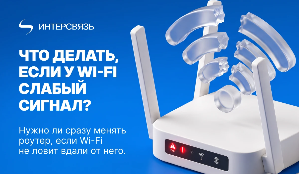 Ситуация: в дальней комнате перестал ловить Wi-Fi