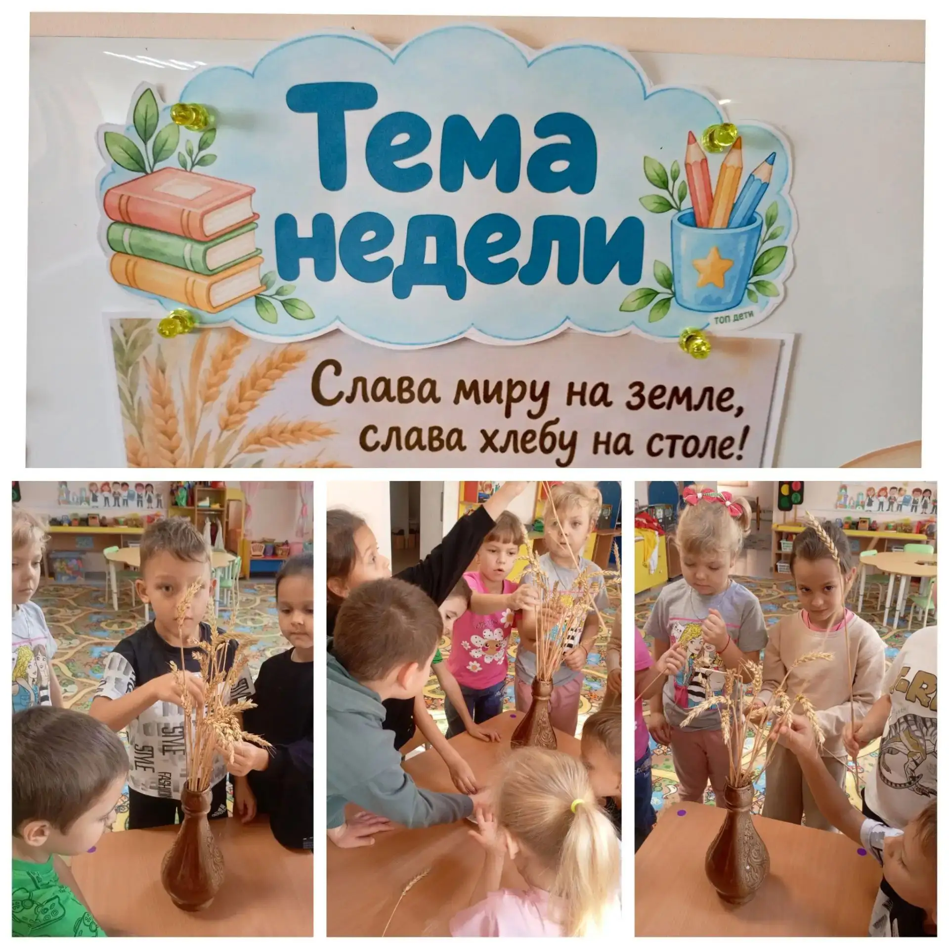 Тематическая неделя в подготовительной группе "Лучики "