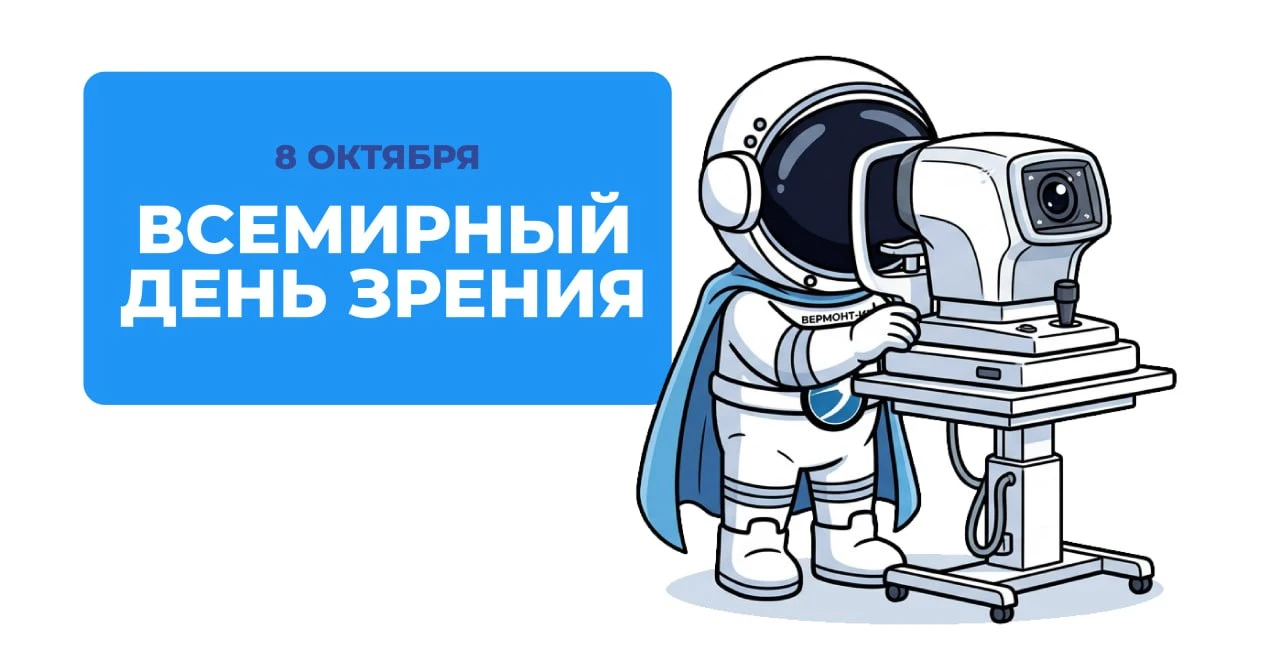 👁️ 8 октября — Всемирный день зрения.
