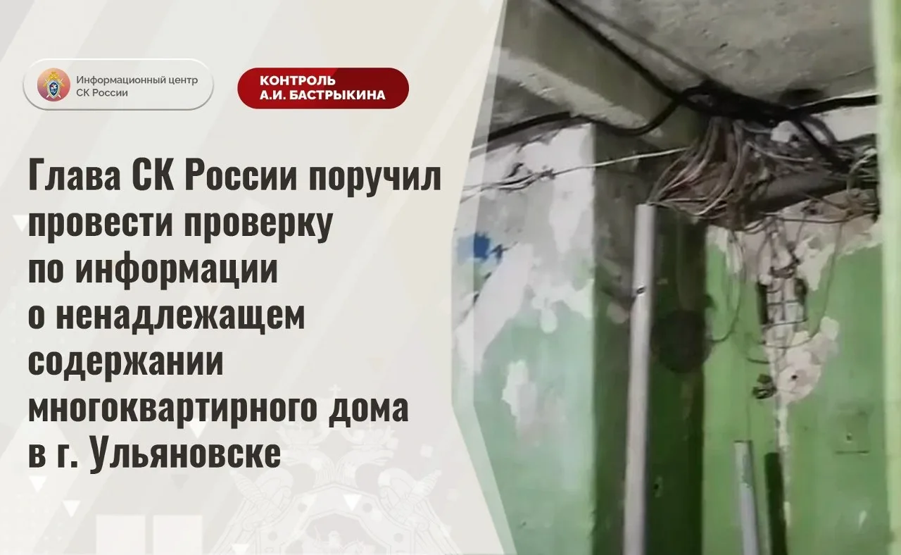 Глава СК России Александр Бастрыкин потребовал разобраться с аварийным домом на улице Р...