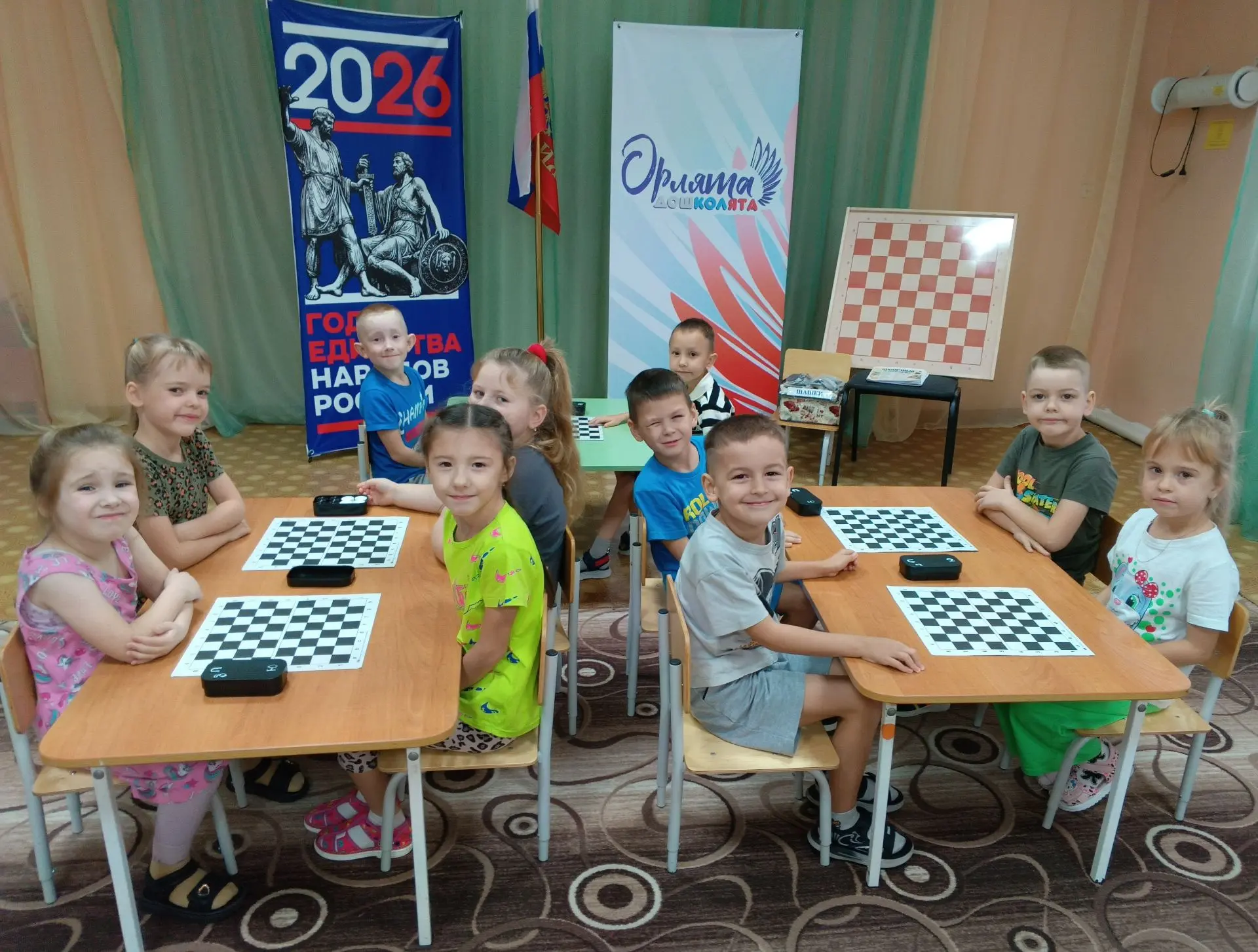 ⚪В детском саду «Рябинка» продолжается работа по дополнительной общеразвивающей програм...