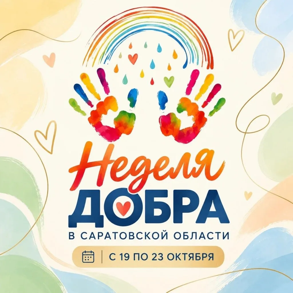 ❤️ Неделя добра в Саратовской области: присоединяйтесь!