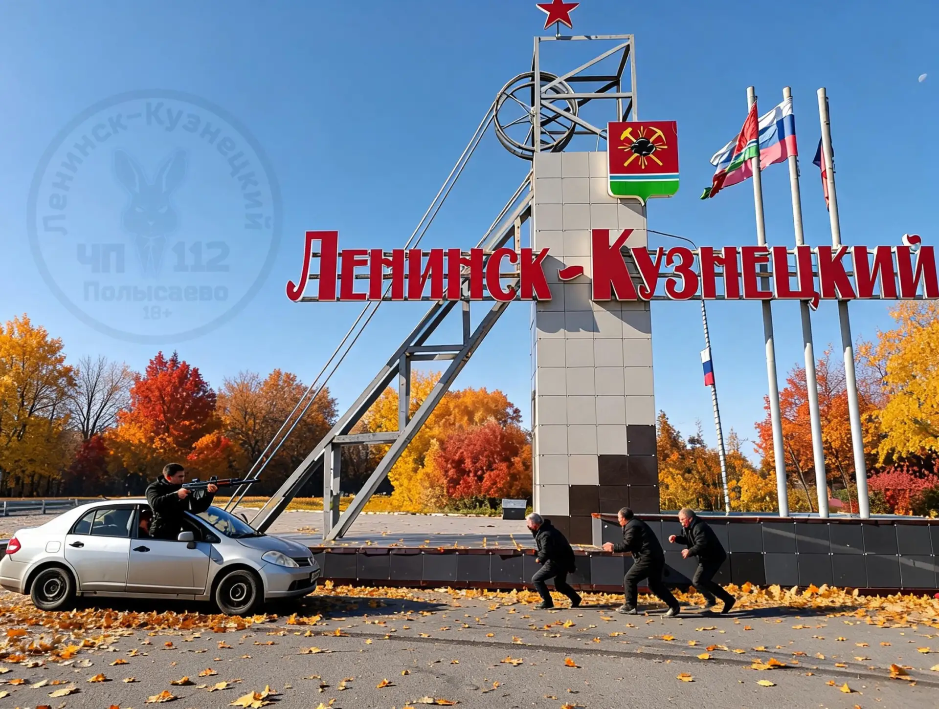 В Ленинске-Кузнецком полицейские задержали злоумышленника, устроившего стрельбу из охол...