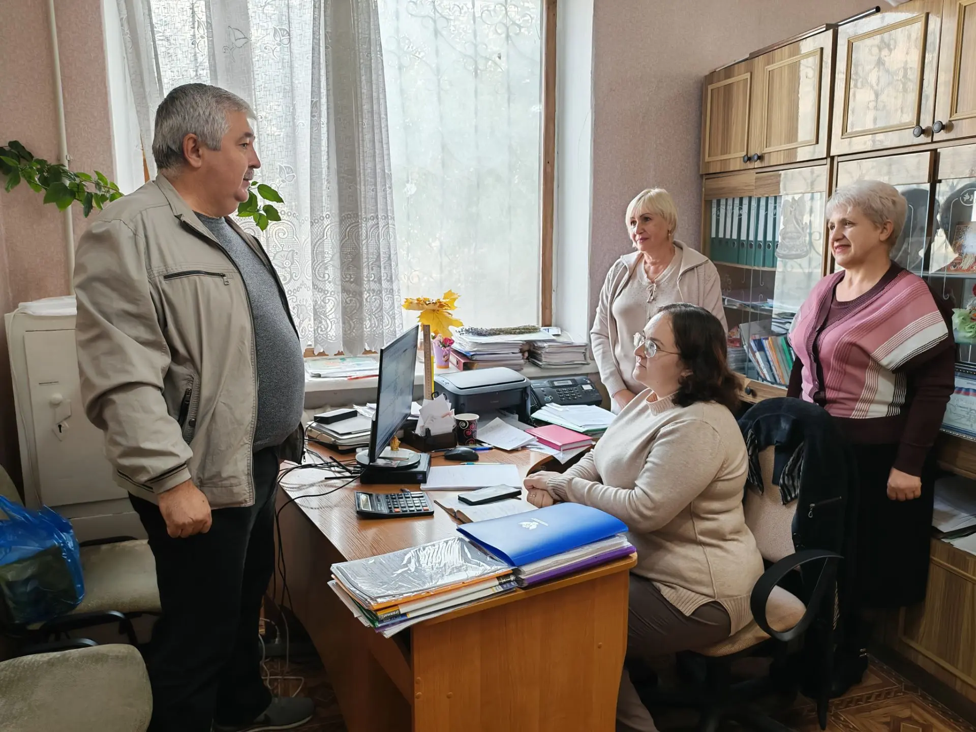 Встреча с трудовым коллективом