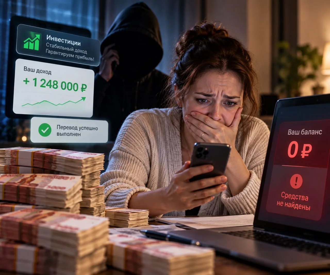 💸 В Уфе мошенники выманили у женщины более 10 млн рублей под видом инвестиций