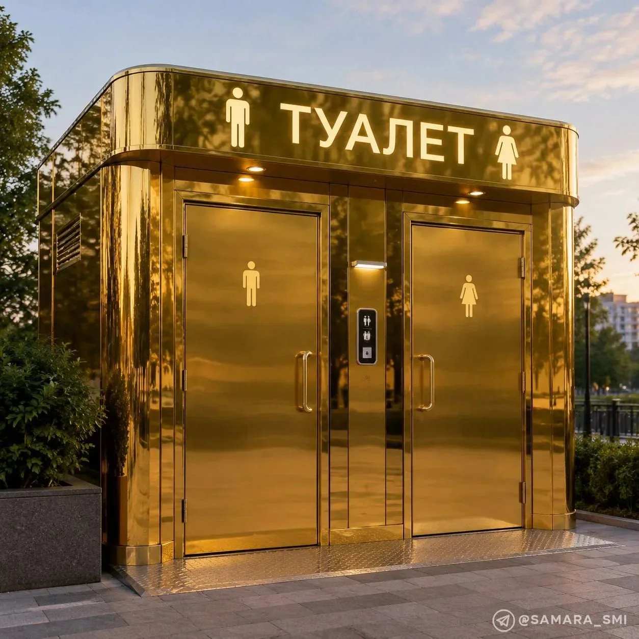 ​🧻 Больше 5 млн рублей потратят на обслуживание 12 общественных туалетов в Самаре