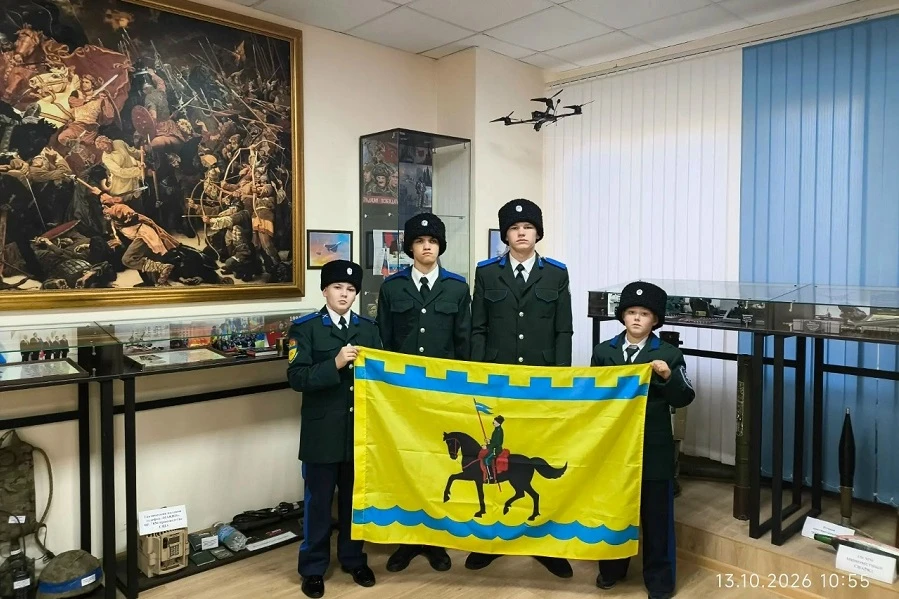 Сакмарские казачата приняли участие в праздничном концерте у ракетчиков