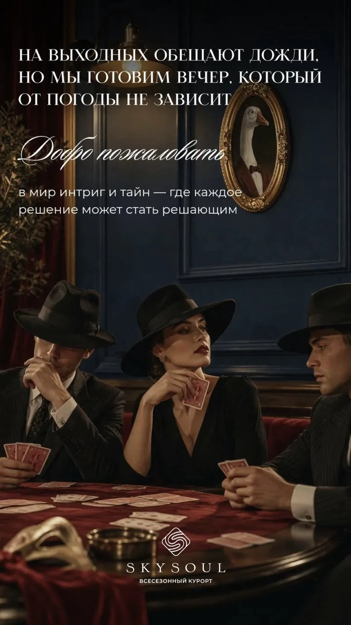 ГОРОД ЗАСЫПАЕТ. В СУББОТУ ПРОСЫПАЕТСЯ МАФИЯ 🎩