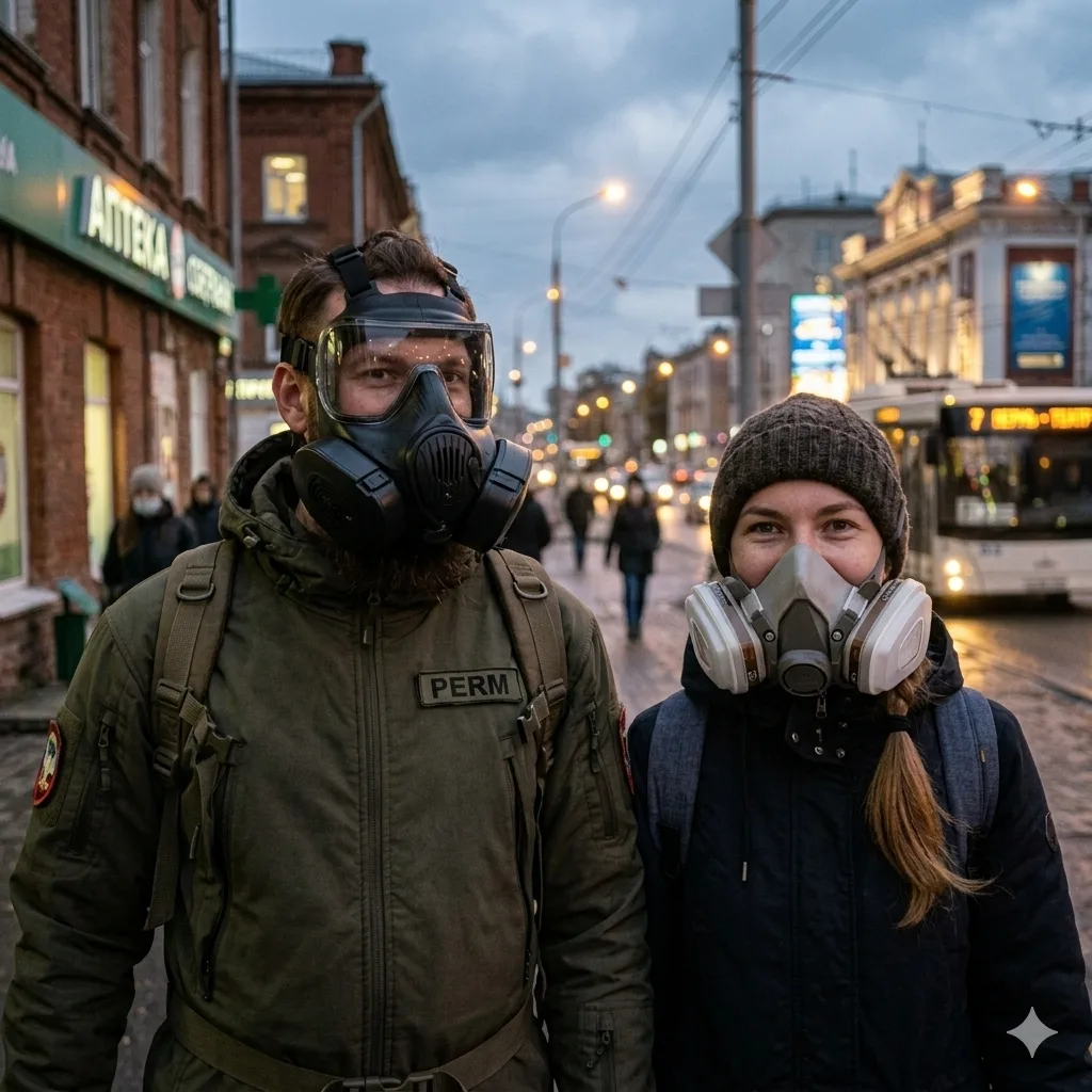 😱 В Перми зафиксировали превышение допустимых концентраций вредных веществ в воздухе.