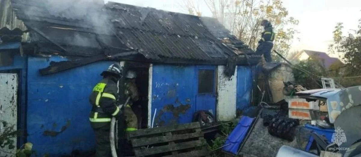 Два пожара в Орловской области обошлись без пострадавших