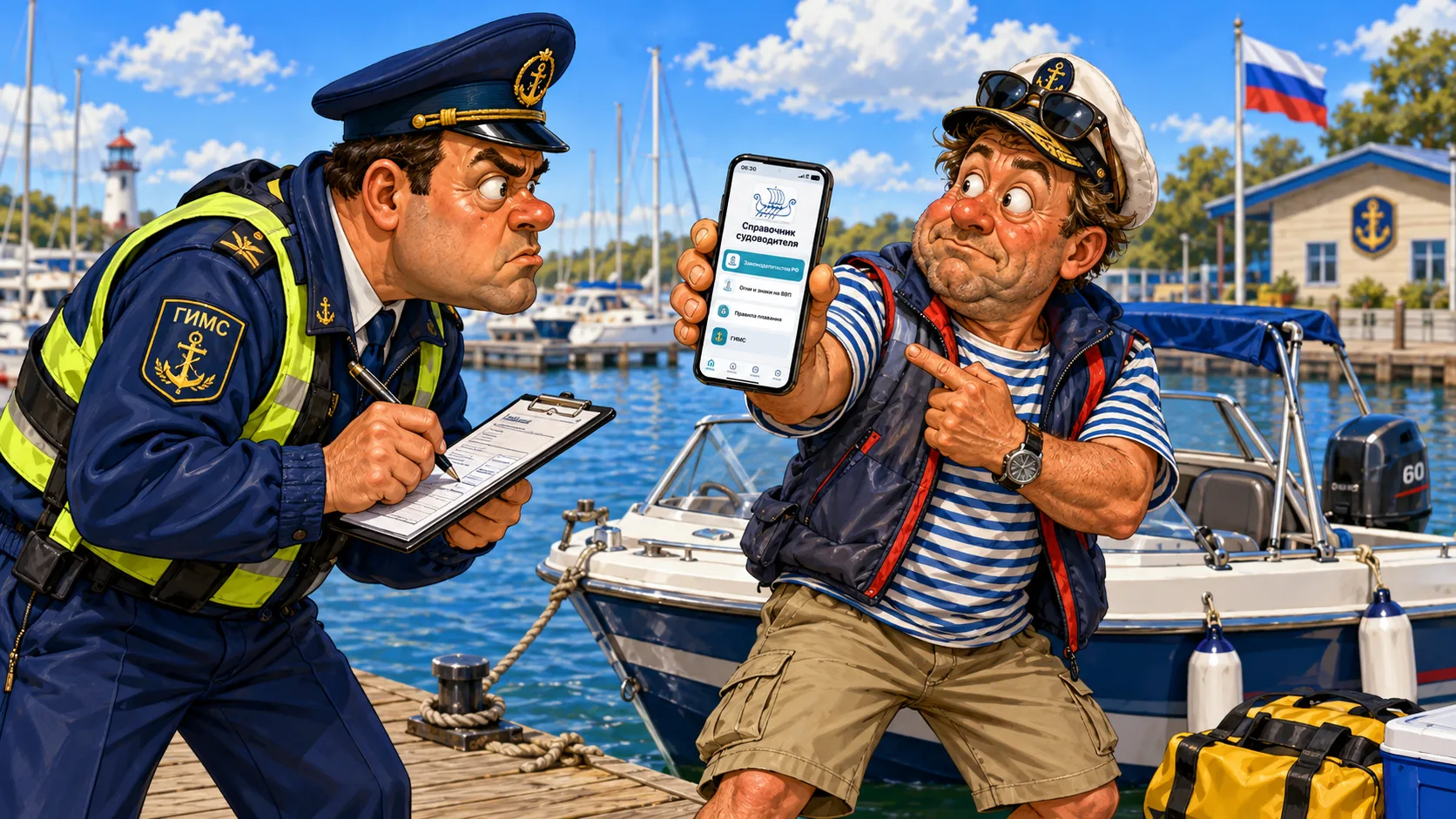 ⚖️ Свои права нужно знать. Особенно на воде.
