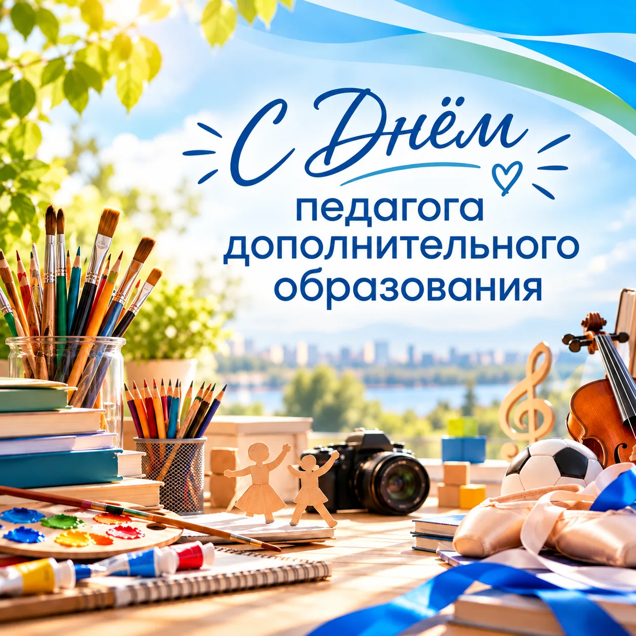 🎷🎶 Поздравляем с Днем педагога дополнительного образования!