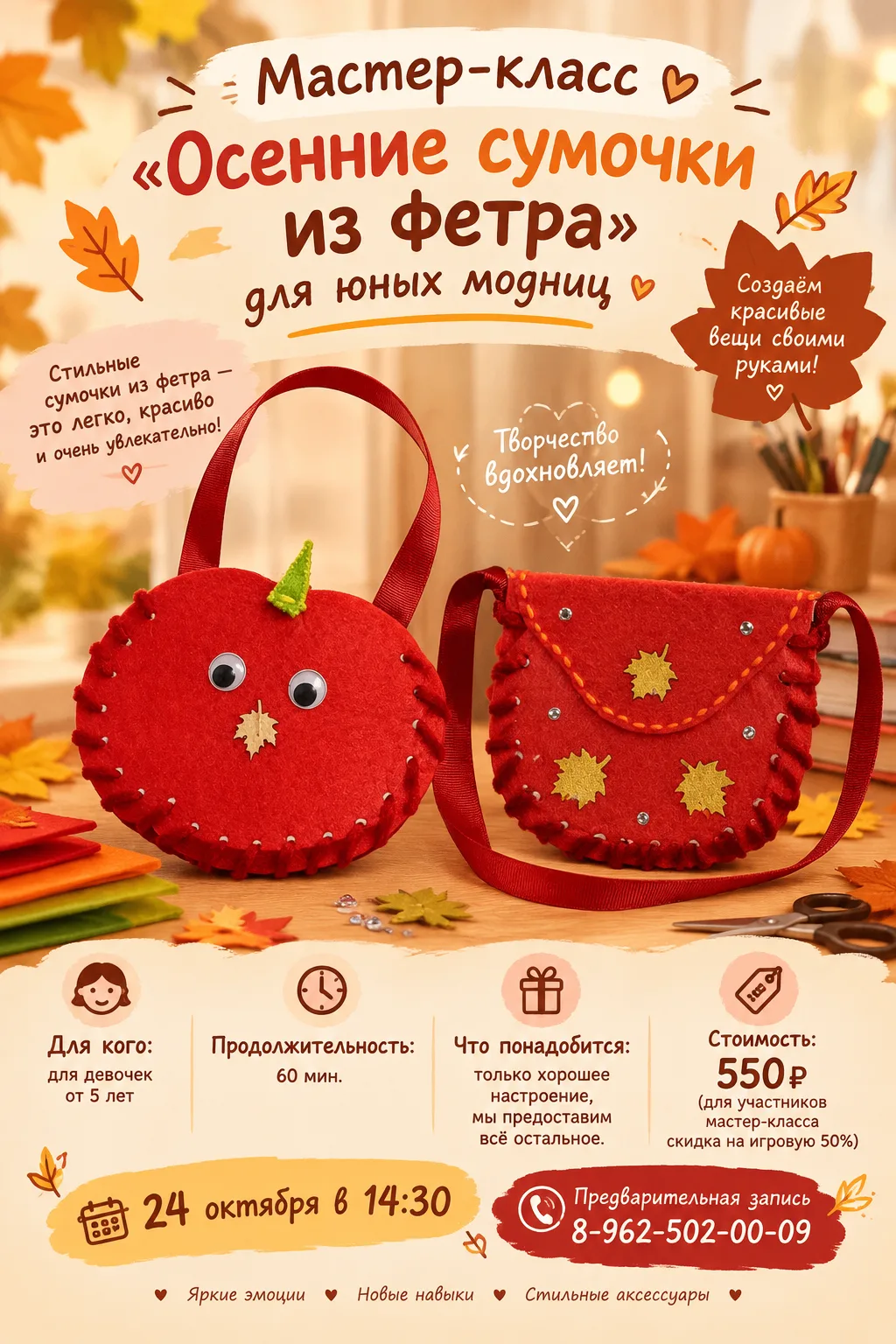 🍁❤️ Мастер-класс