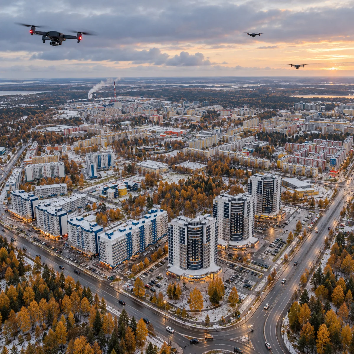 Когалым отработал действия при условной атаке БПЛА
