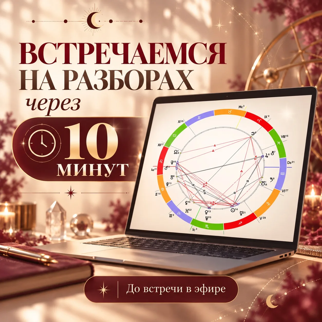 ✨ Встречаемся уже через 10 минут!
