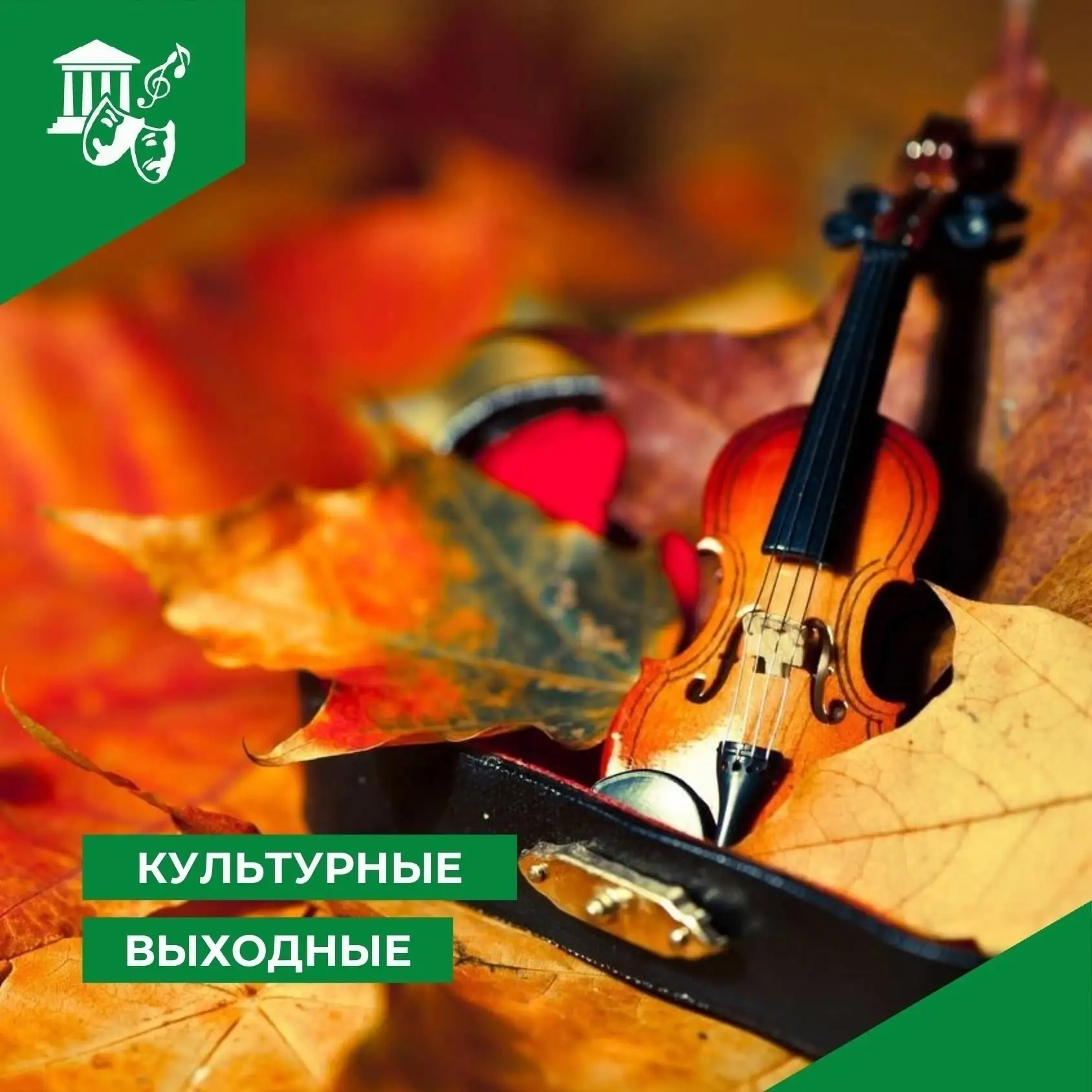 Осенние выходные — время для культуры! 🍁