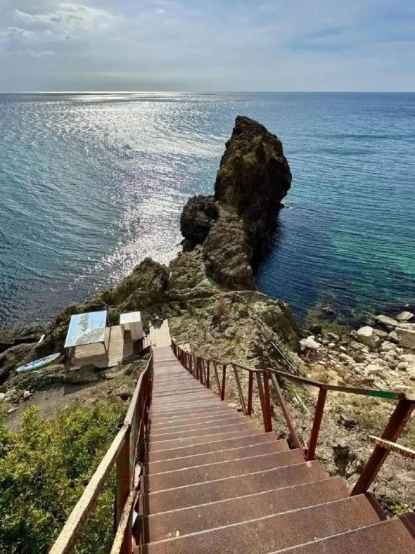 Царский пляж на Фиоленте в Севастополе 😎⛱😍