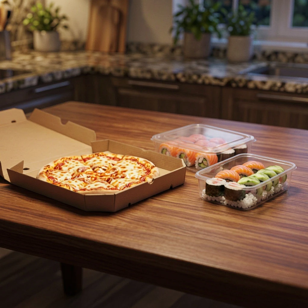 🍕 Доставка еды: как не превратить перекус в гору мусора 💛