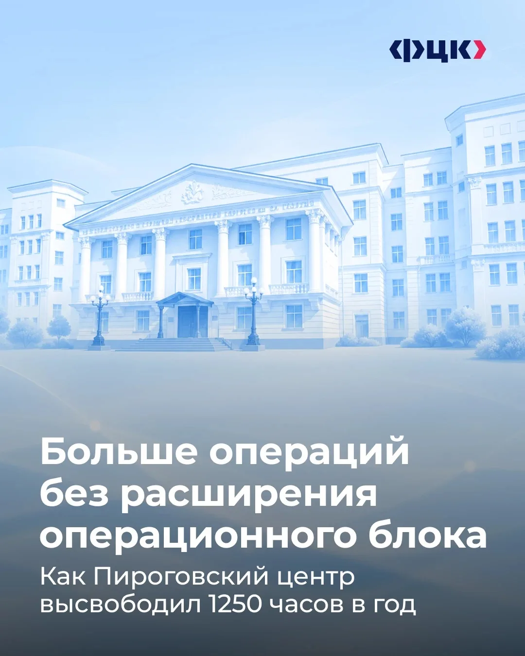 🏥 Как освободить 1250 часов операционного времени за год