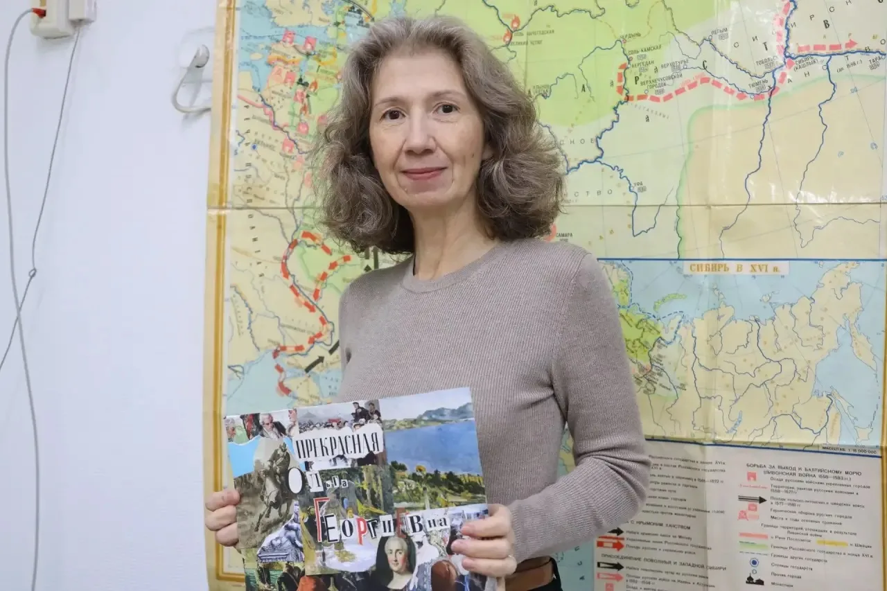 В школе 1282 прошла акция «Благодарю», посвященная Дню Учителя