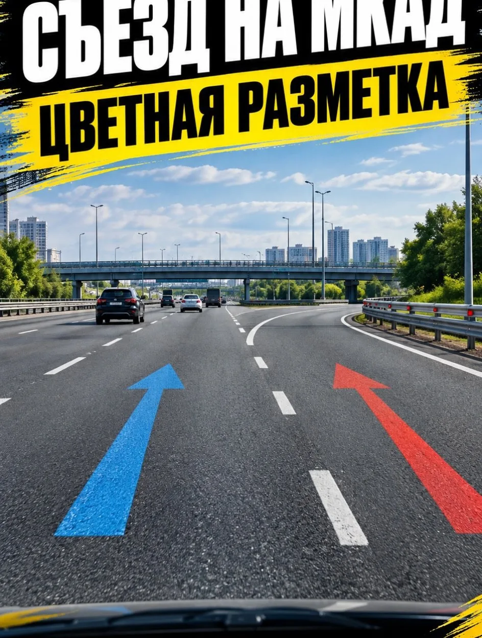 🔴🔵НОВАЯ ЦВЕТНАЯ РАЗМЕТКА