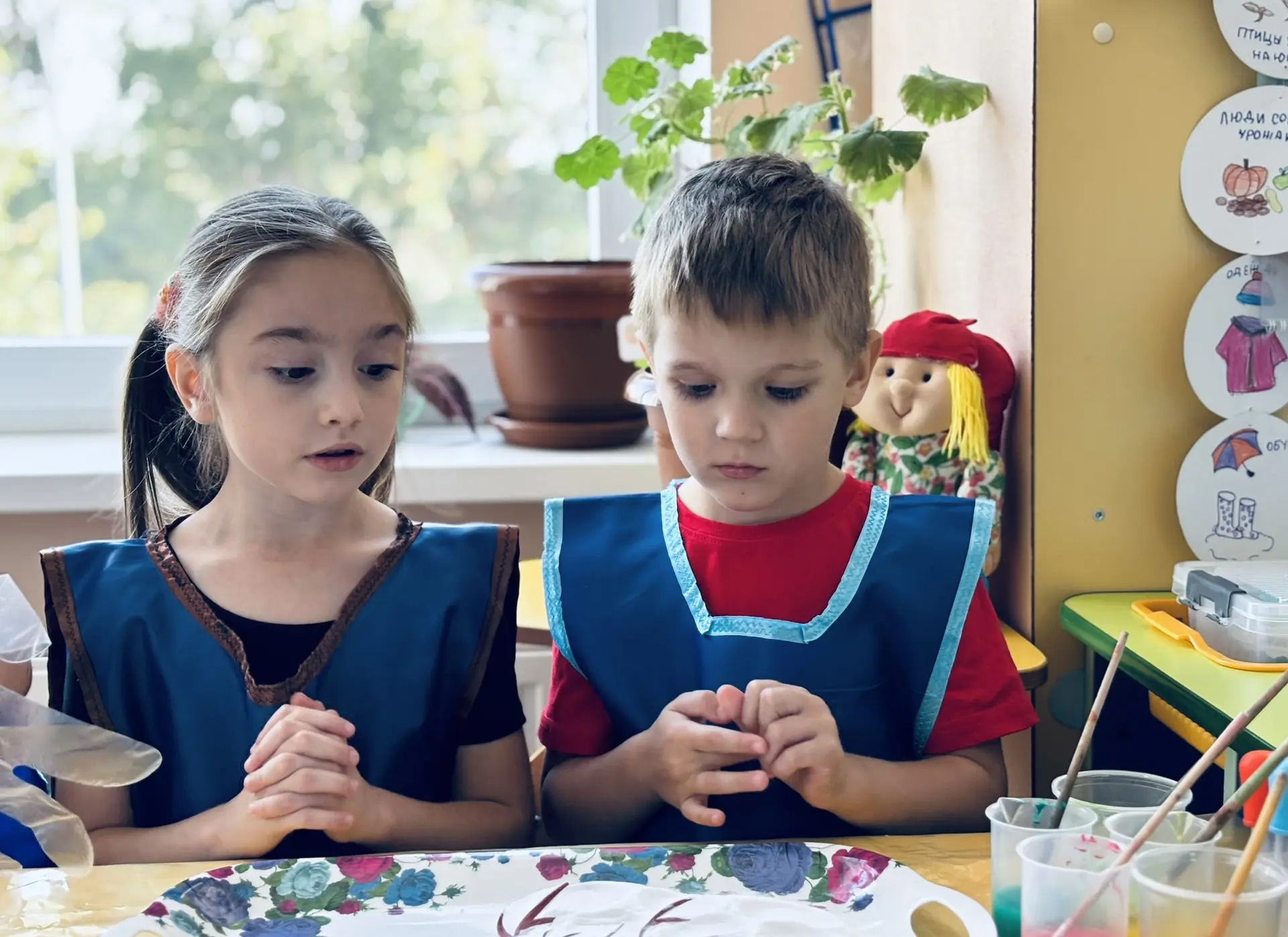 «Звёздочки» творят и экспериментируют. 🔬🧪🌳