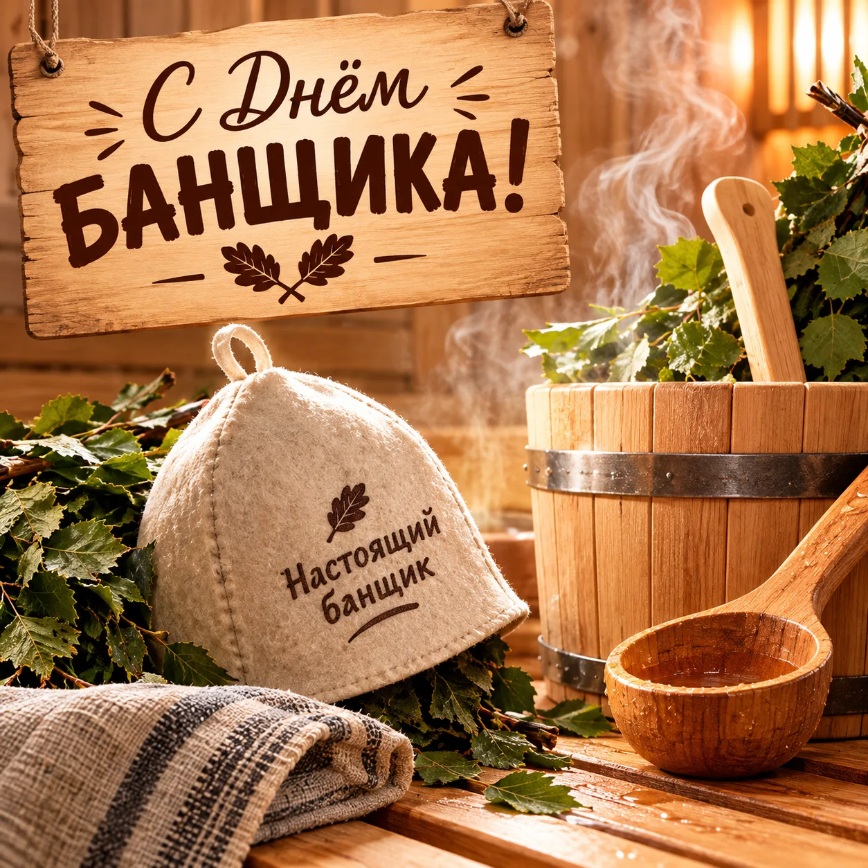 Сегодня День Банщика