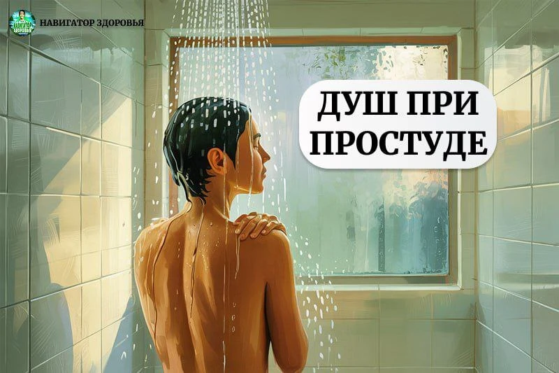 Вот почему нельзя отказываться от душа во время болезни 🧽