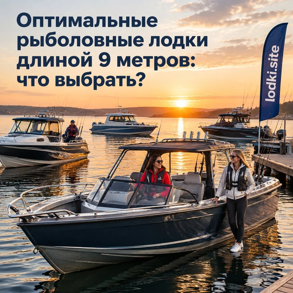 Оптимальные рыболовные лодки длиной 9 метров: что выбрать?