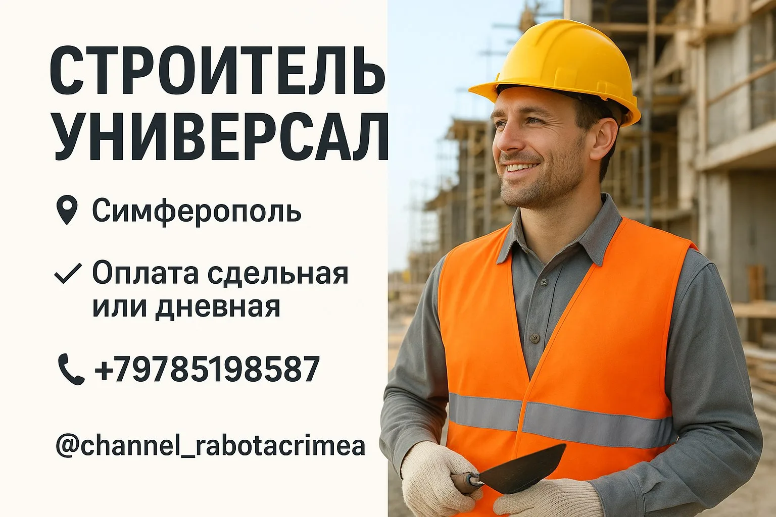🔊 СТРОИТЕЛЬ УНИВЕРСАЛ
