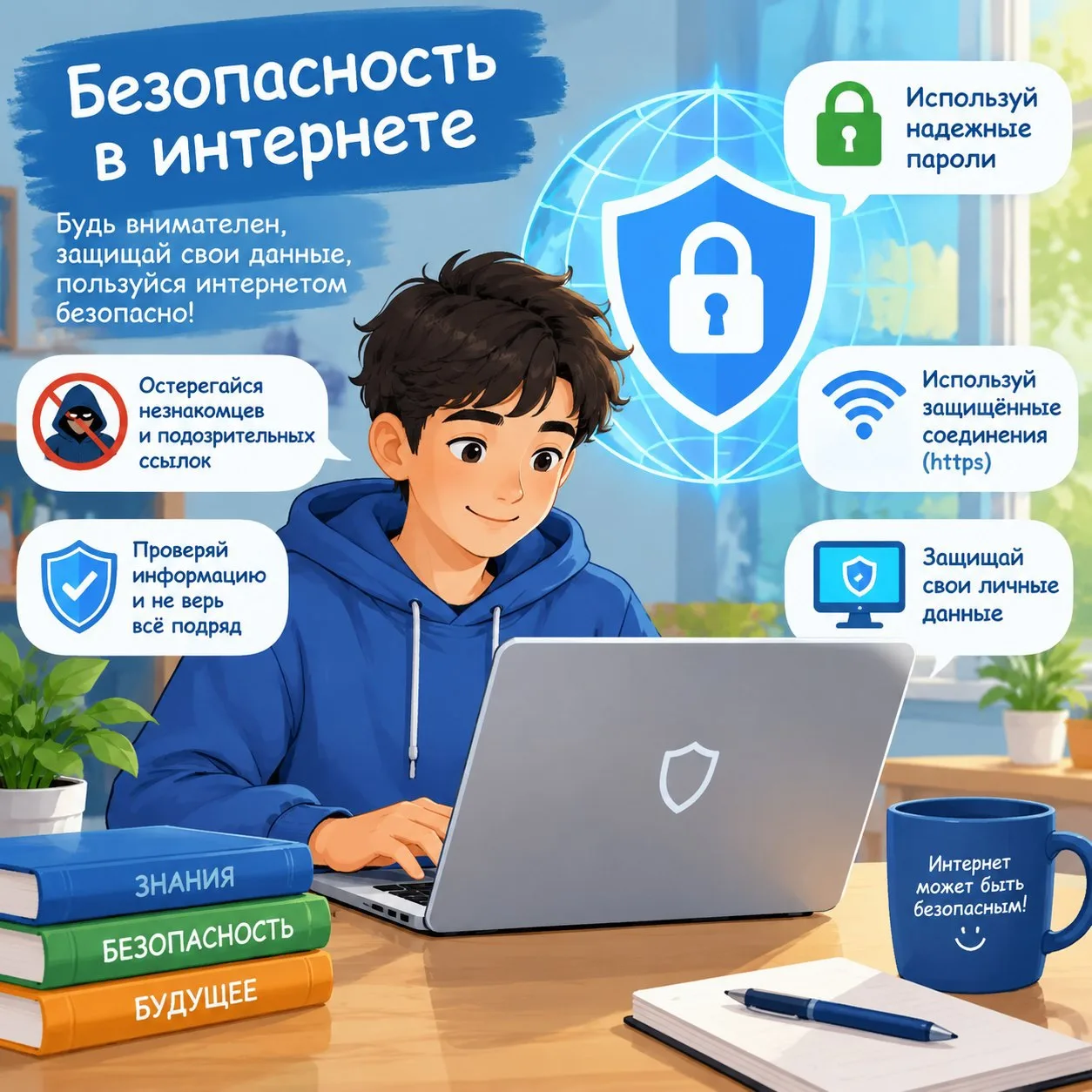 ⚠️ Безопасность в сети Интернет