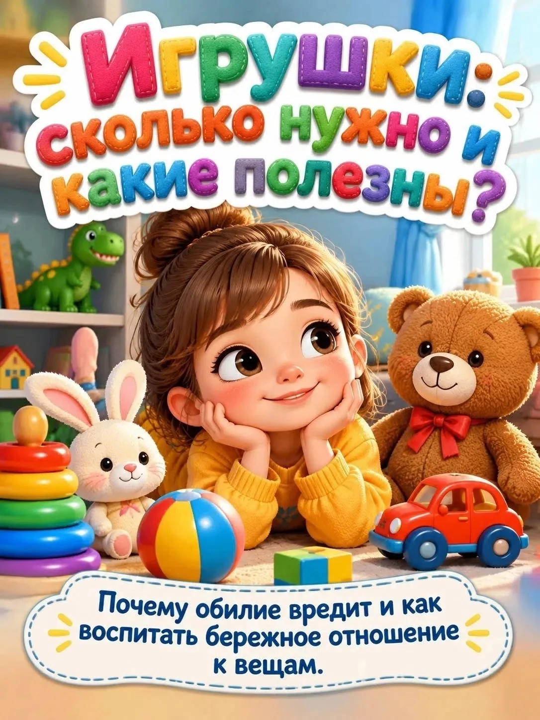 ИГРУШКИ: сколько нужно и какие полезны?