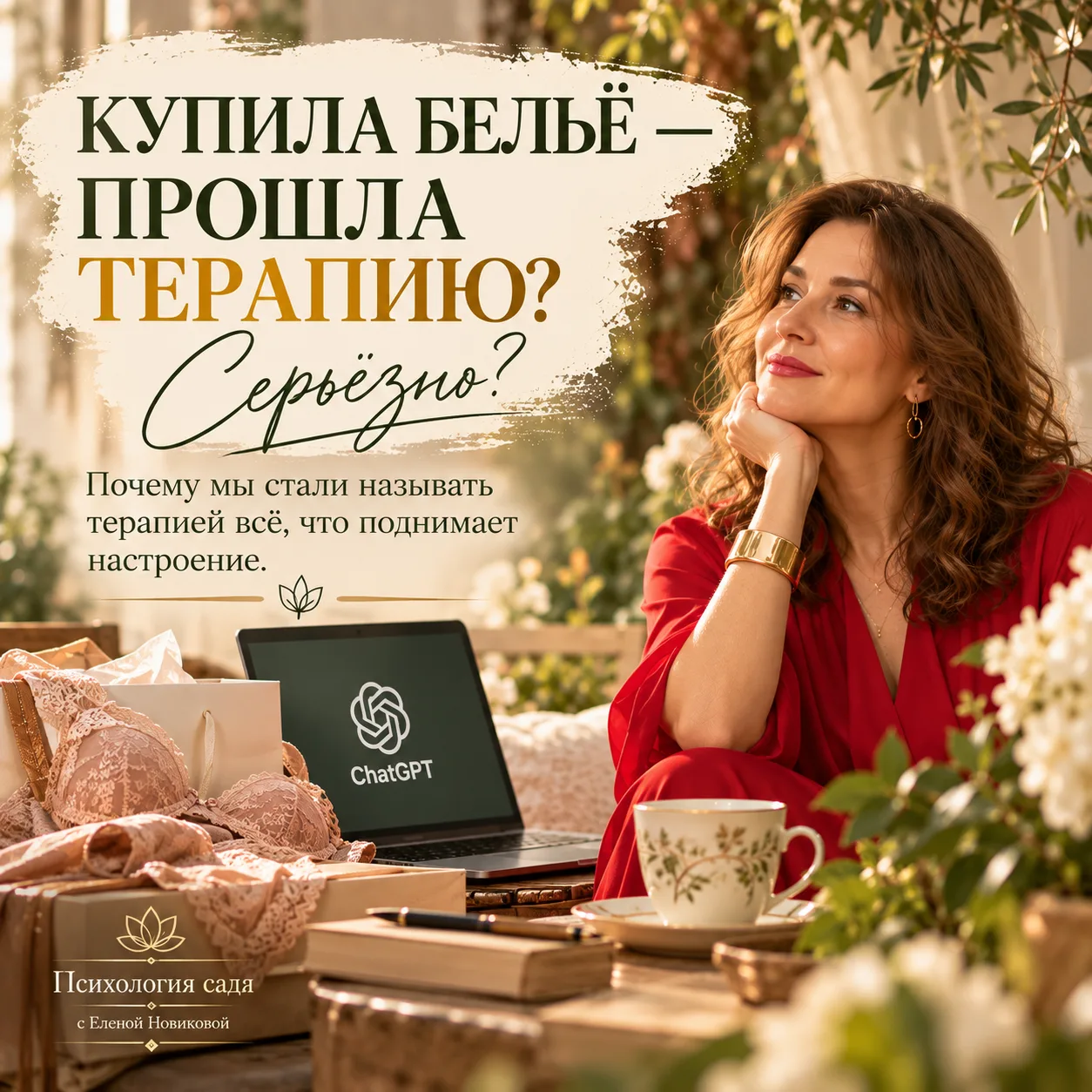 ТЕРАПИЯ СТАЛА ТРЕНДОМ. НО КАЖЕТСЯ, МЫ ЗАБЫЛИ, ЧТО ЭТО ТАКОЕ.