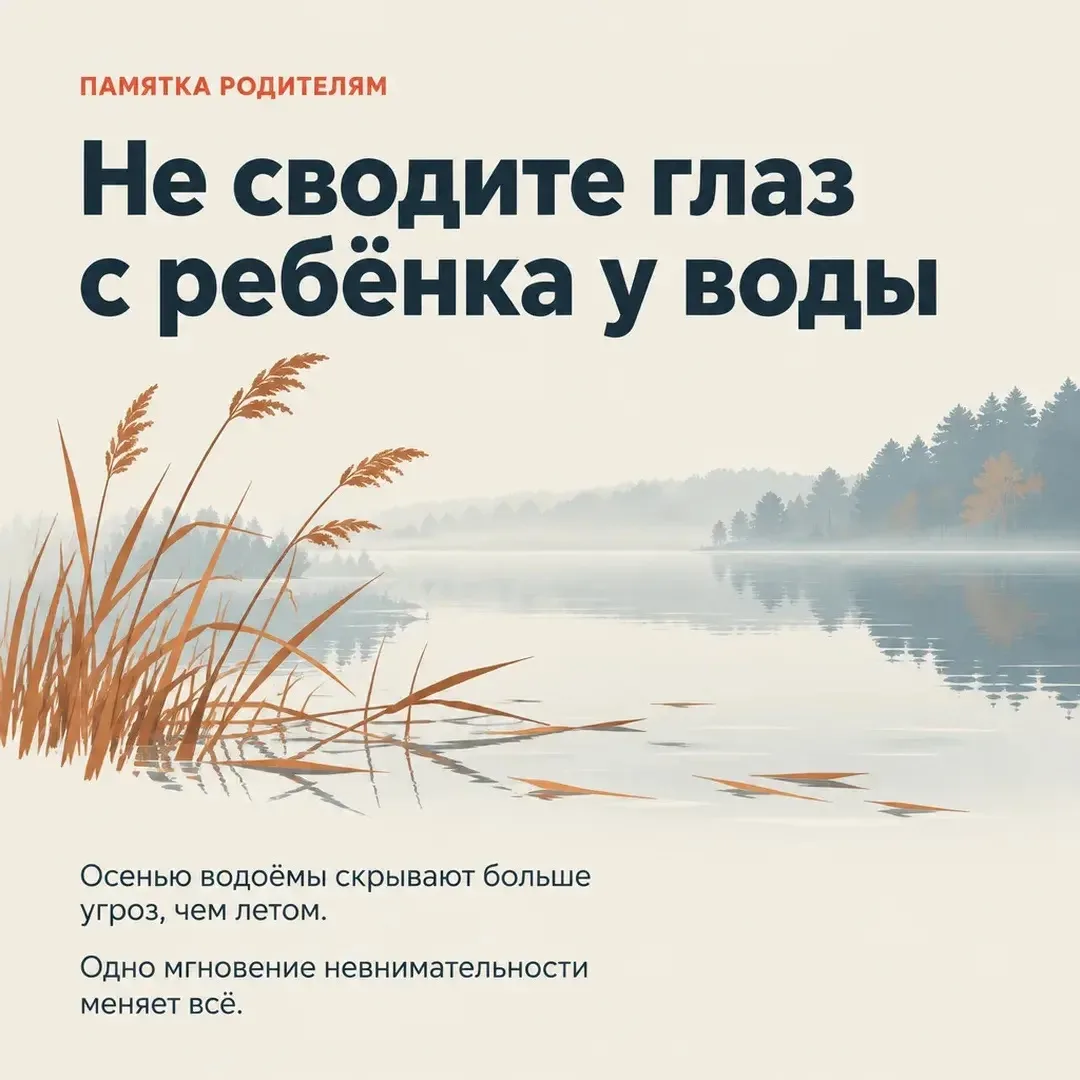 Управление по делам ГО и ЧС Администрации города напоминает о безопасности вблизи водоё...