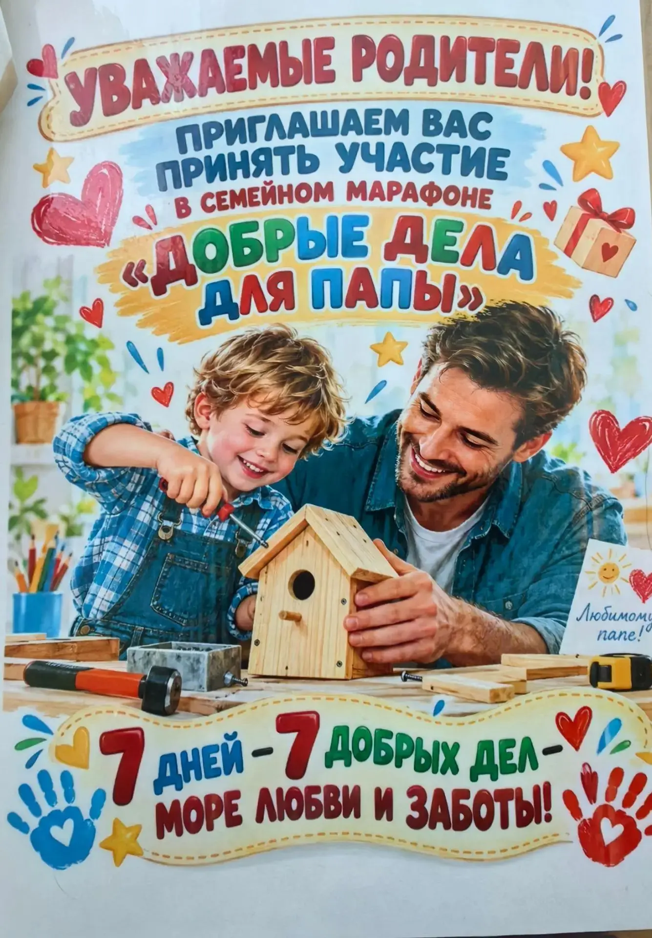 Эта неделя в нашей 11 группе проходит под знаком добра и любви! Мы запустили «Марафон д...