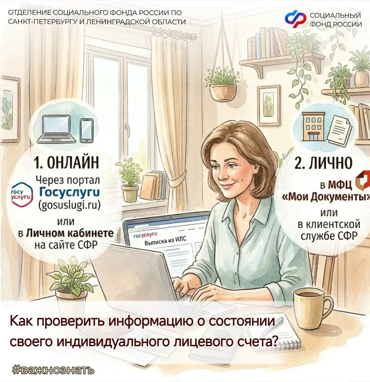 ‍📌Все пенсионные права — от стажа до накоплений — бережно хранятся на индивидуальном л...