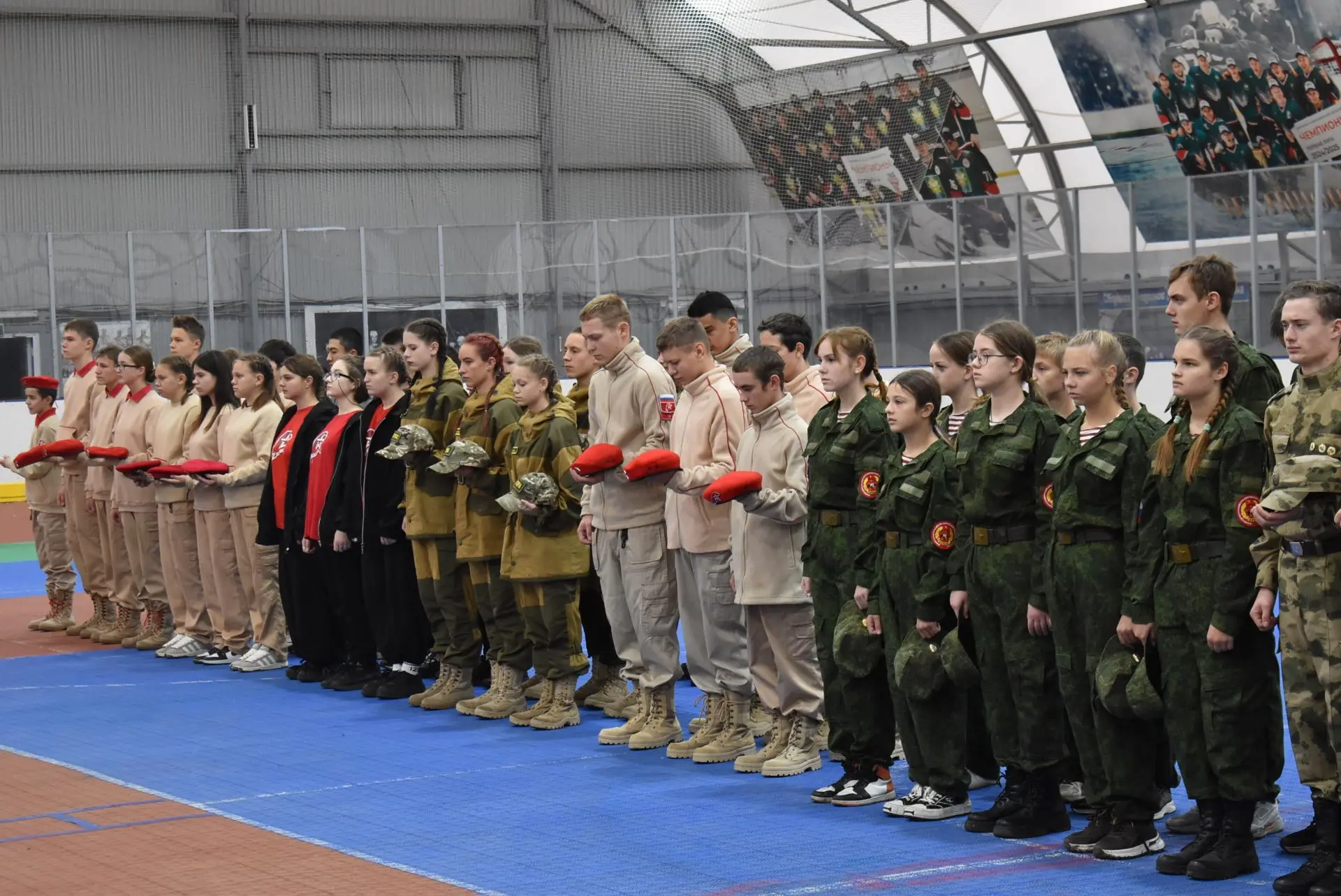 🇷🇺 Сегодня в селе Довольное состоялось открытие военно-патриотических соревнований «Б...