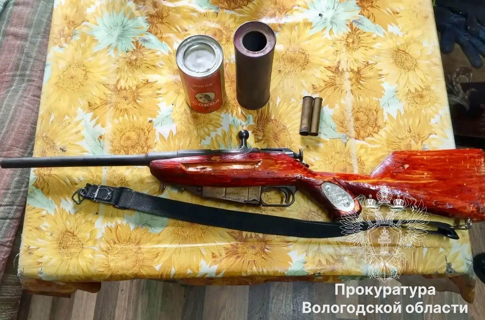 В Вашкинском округе местный житель осужден за незаконный оборот взрывчатых веществ и ор...
