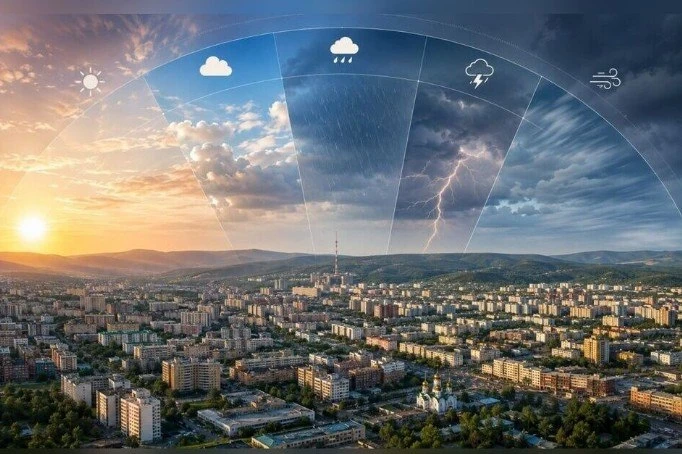 🌧 Новая неделя в Забайкалье начнётся с резкого ухудшения погоды.