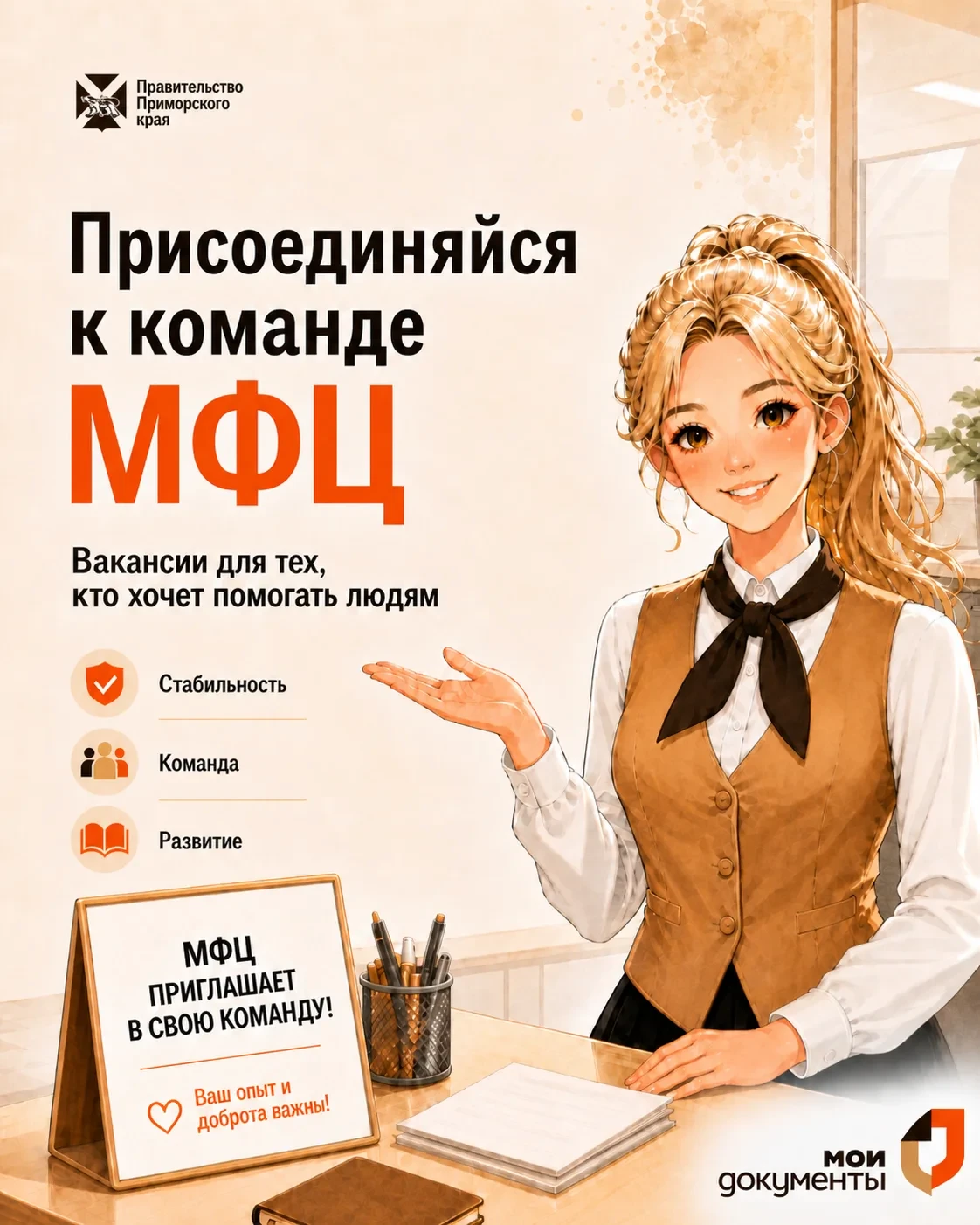 ИЩЕМ СПЕЦИАЛИСТА ПО РАБОТЕ С ЗАЯВИТЕЛЯМИ
