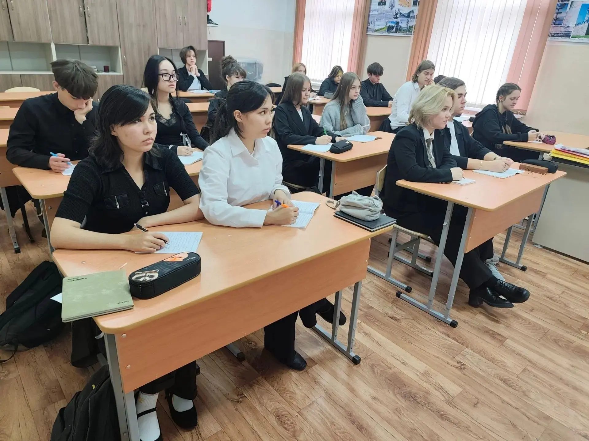 🛡️ На прошлой неделе в рамках Всероссийских антитеррористических учений в нашей школе ...
