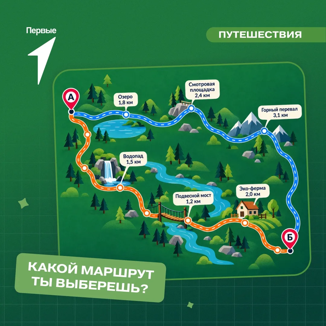 🚶🏻‍♂️‍➡️Пойдёт направо — песнь заводит, налево — сказку говорит!