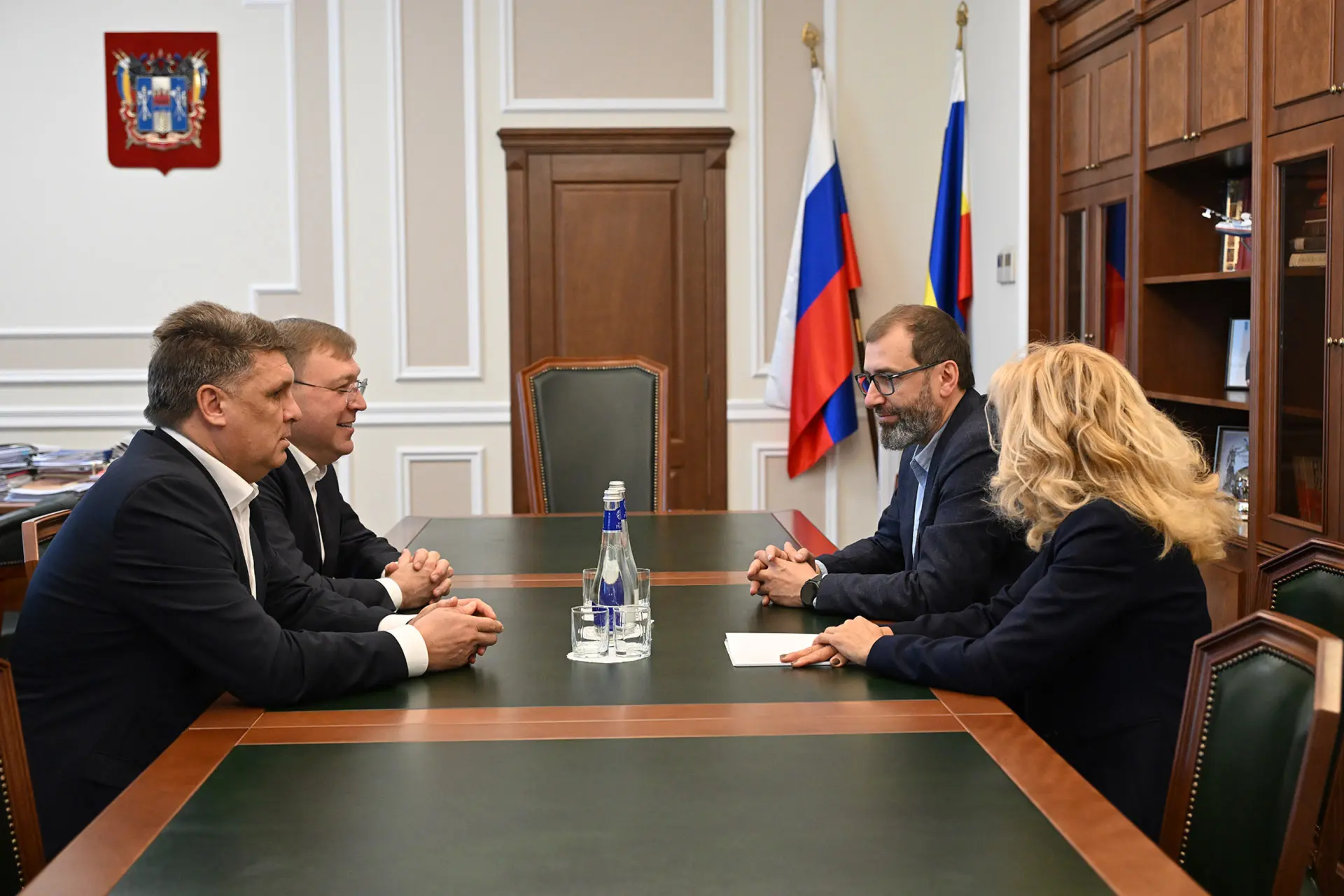 Александр Ведерников встретился с председателем Законодательного Собрания Ростовской об...