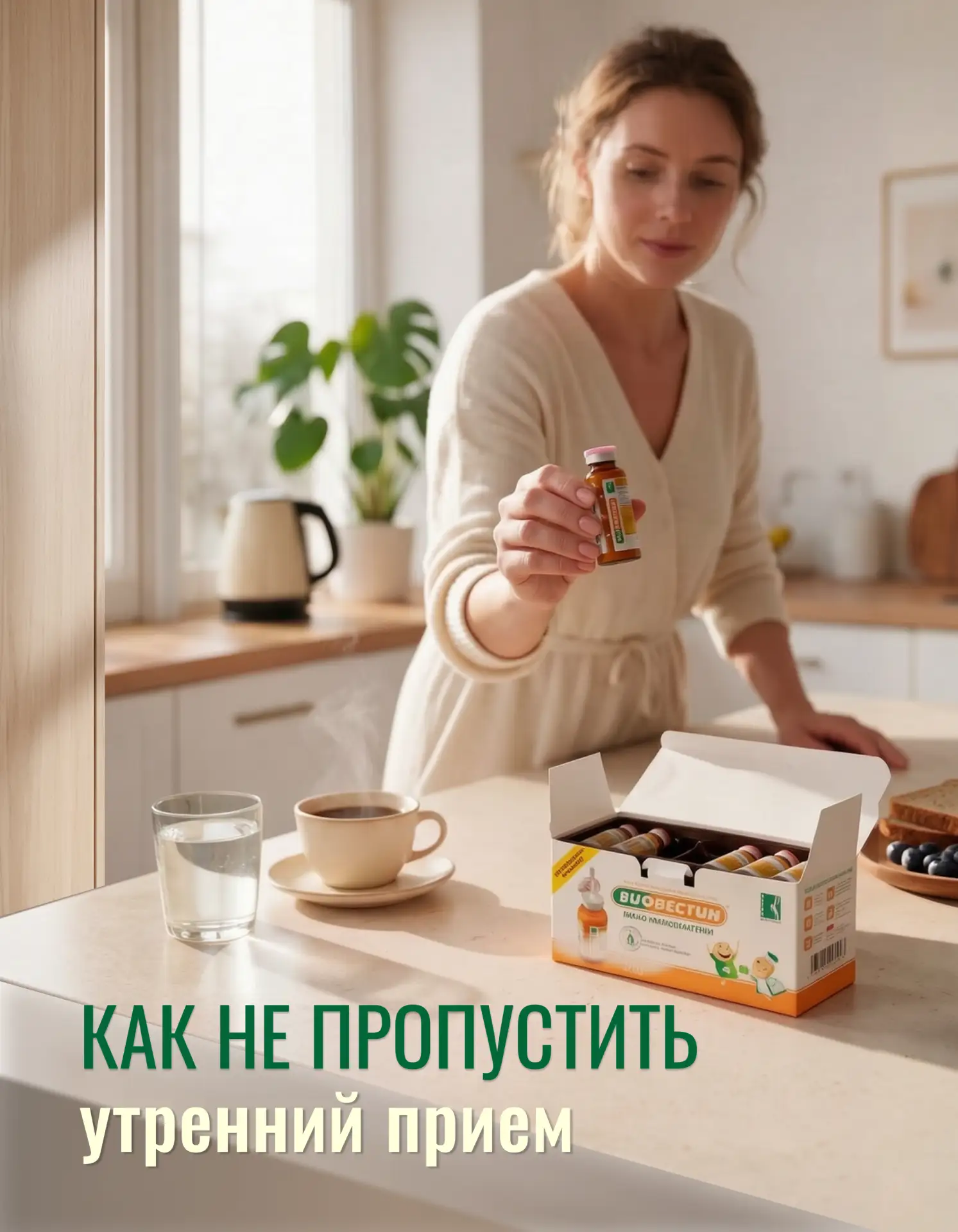 «Биовестин»: как не пропускать утренний приём