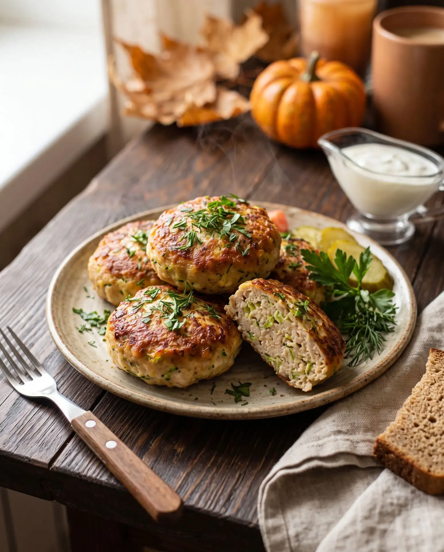 🦃 КОТЛЕТЫ ИЗ ИНДЕЙКИ С КАБАЧКОМ