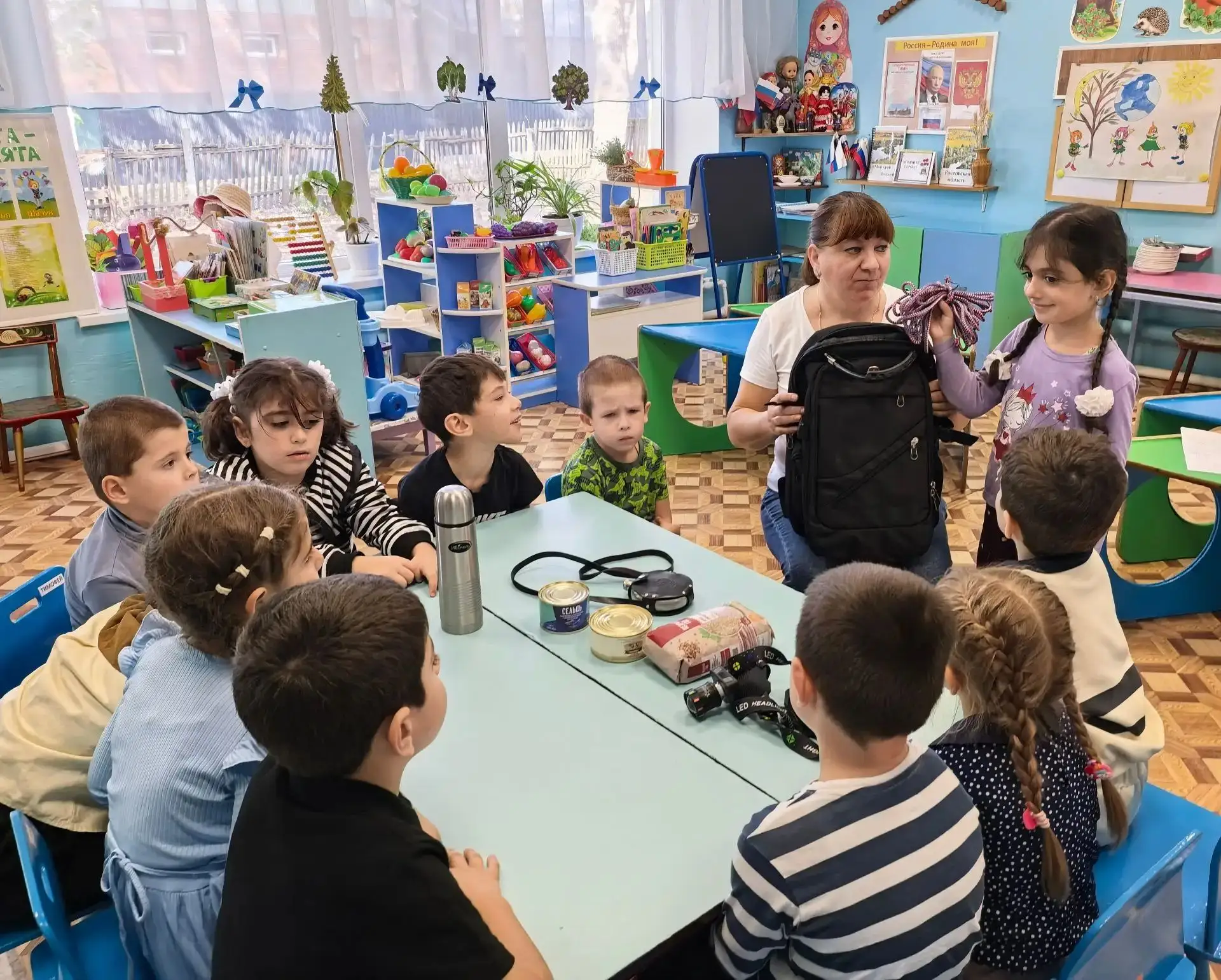 В группе «Радуга» в рамках проекта «Добрые игры» состоялась познавательная игра «Угадай...