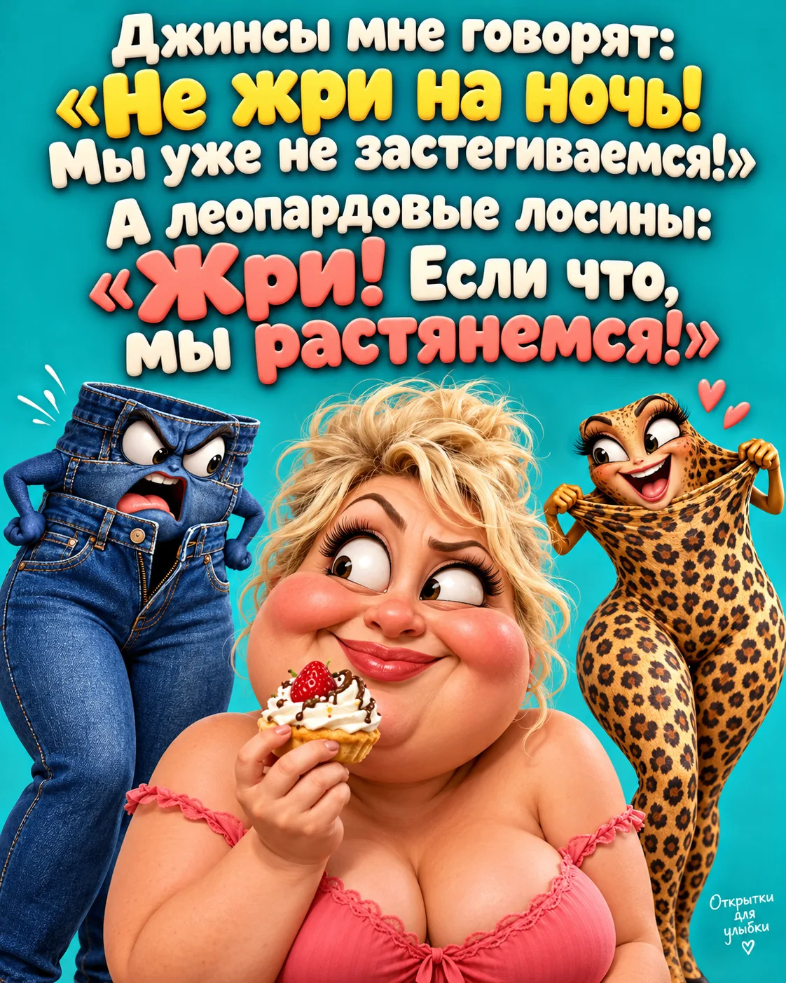 🐆 Вот за что люблю лосины: поддержат, обнимут и ни слова не скажут про второй кусочек!