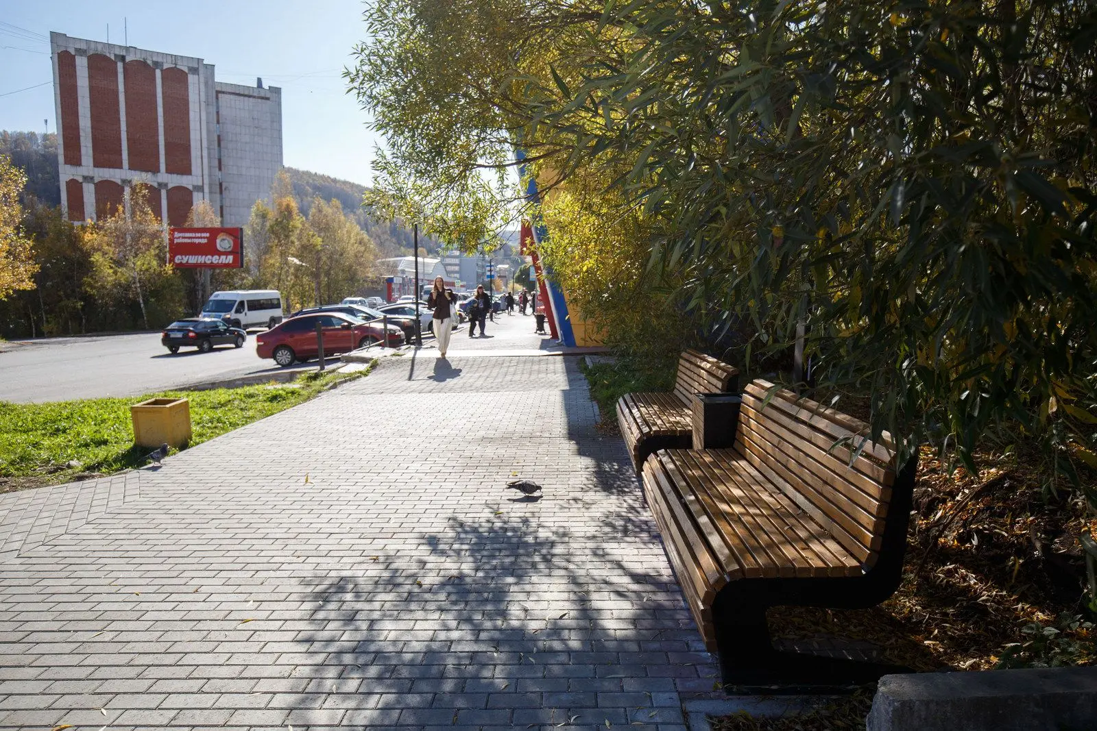 В Златоусте завершается благоустройство двух пешеходных зон